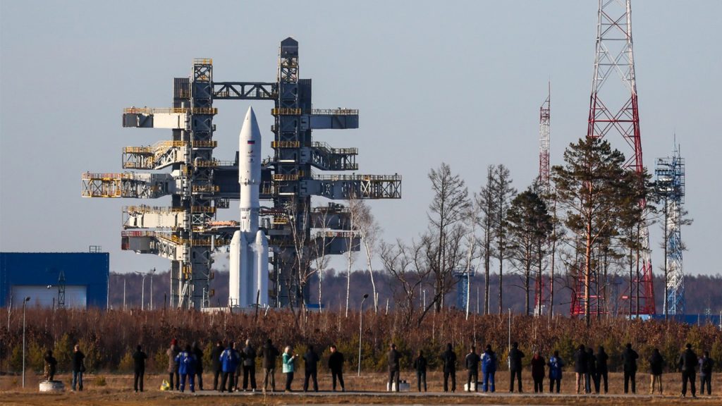 Ruská vesmírna agentúra Roskosmos v utorok na poslednú chvíľu zrušila štart ruskej nosnej rakety Angara-A5 z kozmodrómu Vystočnyj.
